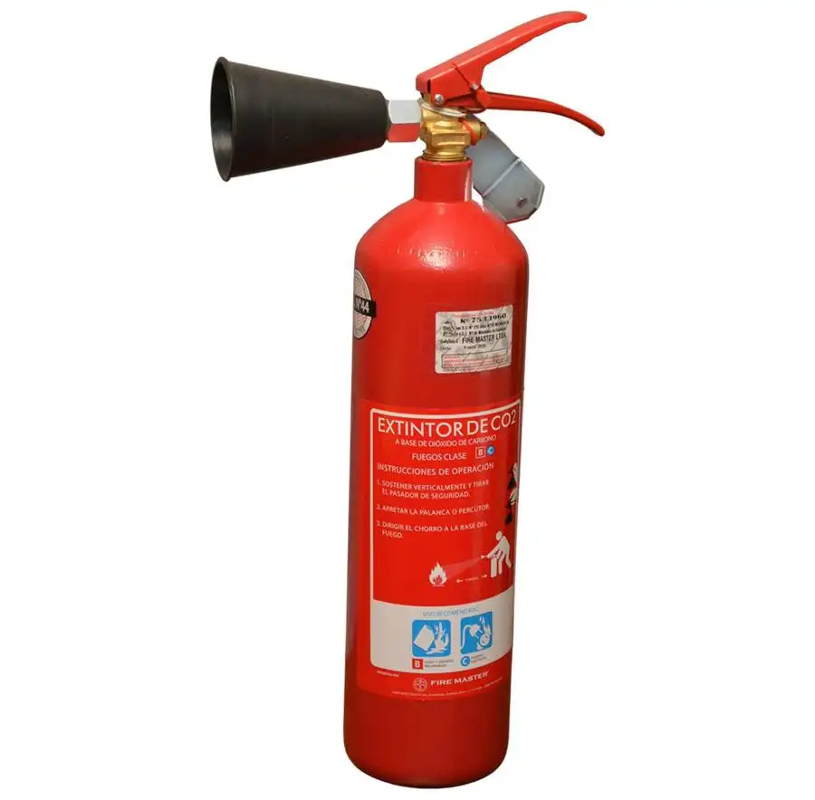 Extintor 2 KG CO₂ Certificado