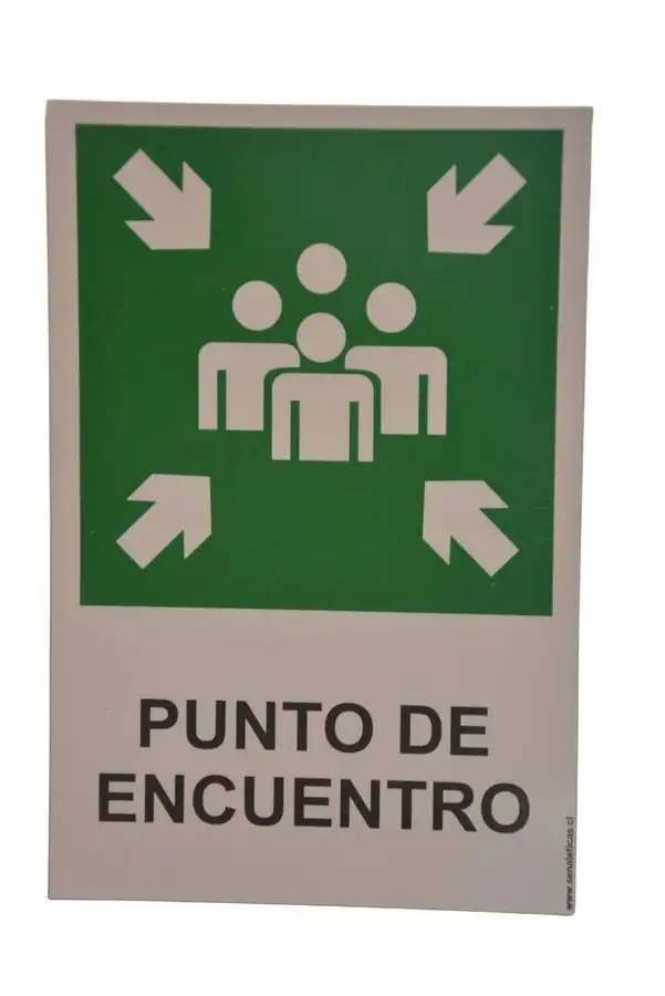 Señaletica Punto de Encuentro Sintra 13×20 CM