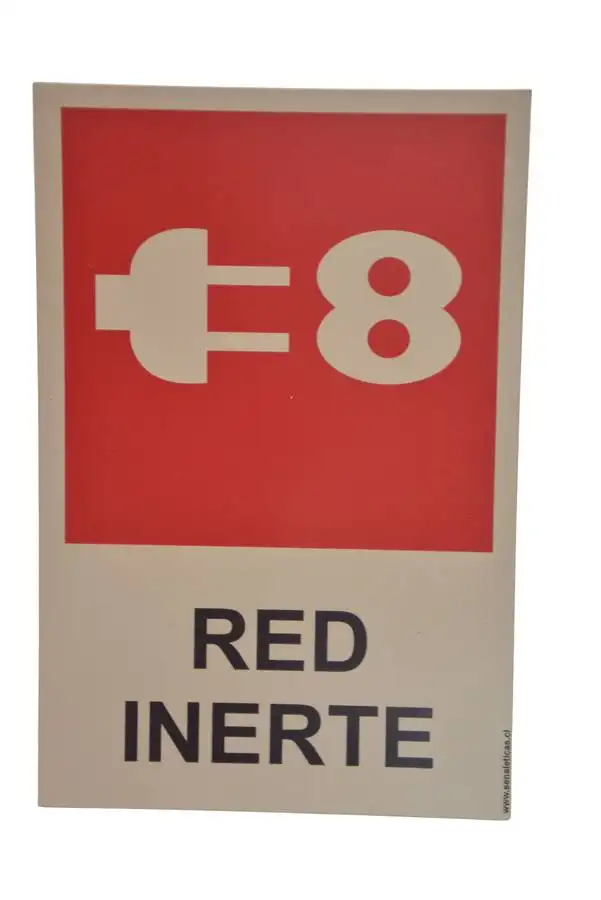 Señaletica Red Inerte Sintra 13×20 CM