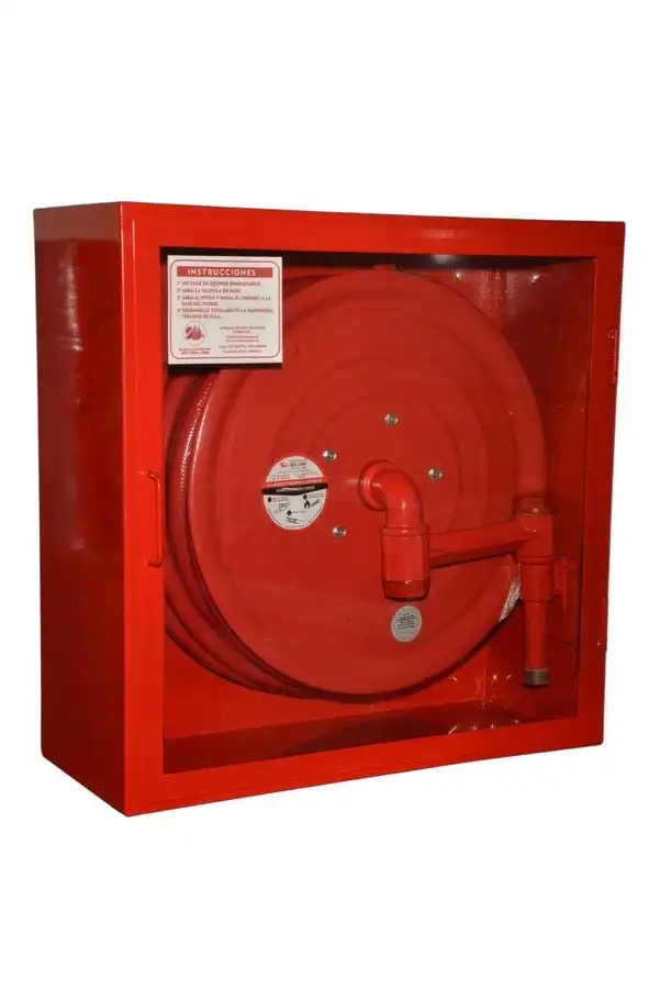 Gabinete 70×70x30 Red Humeda Puerta Vidrio + Carrete Kolling 30m Completo